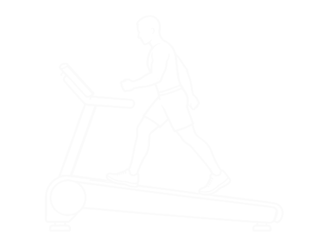 Walking on Incline Treadmill — End