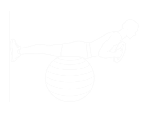 Weighted Hyperextension (On Stability Ball) — End