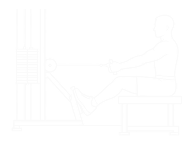 Wide-Grip Cable Row — Start