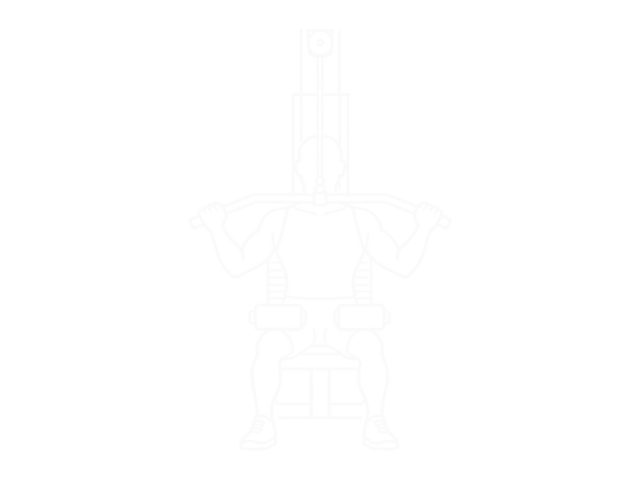 Wide-Grip Lat Pulldown — End