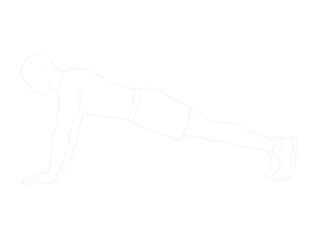 Wide Hand Push Up — End