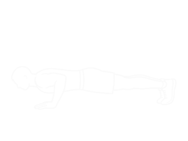 Wide Hand Push Up — Start