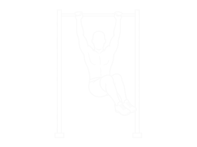Arm Slingers Hanging Bent Knee Legs — End