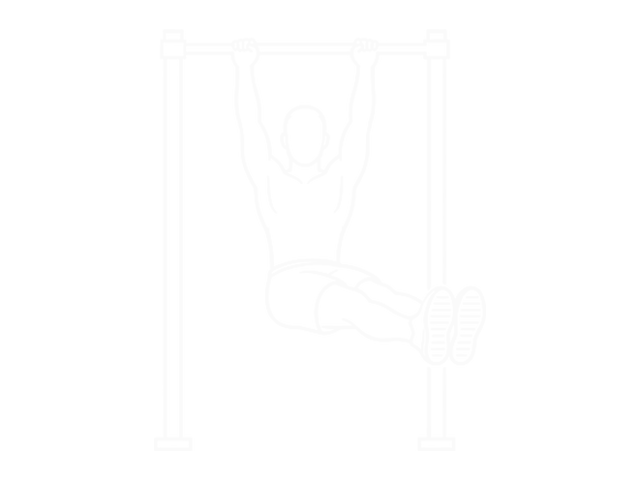 Arm Slingers Hanging Straight Legs — End
