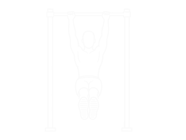 Arm Slingers Hanging Straight Legs — Start