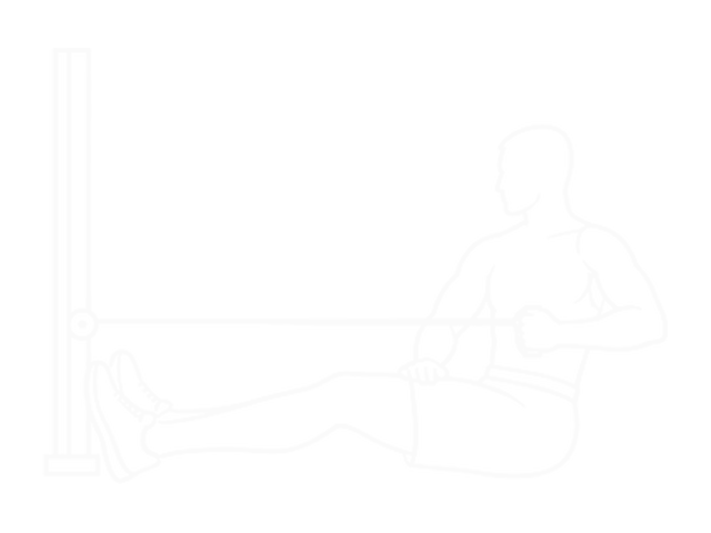 One-Arm Band Twisting Seated Row — End