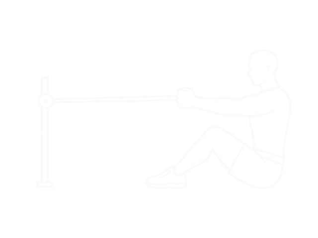 Band Push Sit-Up — End