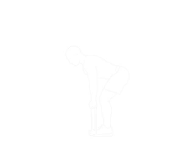 Band Stiff Leg Deadlift — Start