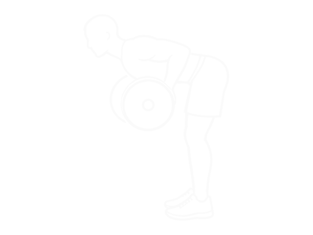 Barbell Bent Over Row — End