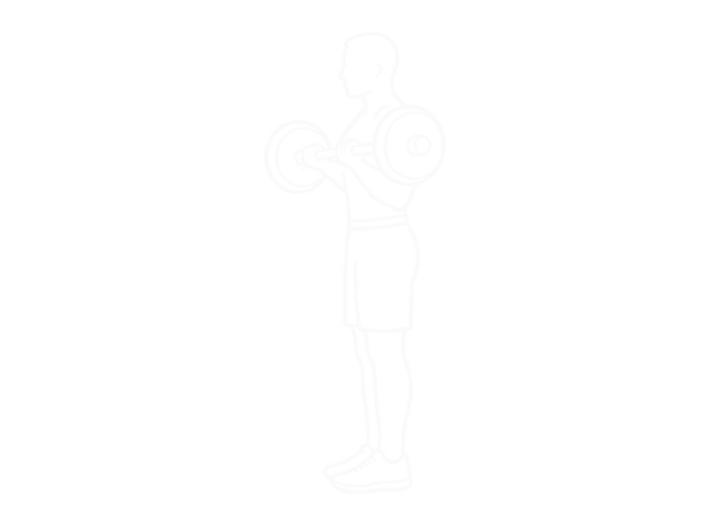 Barbell Biceps Curl (With Arm Blaster) — End