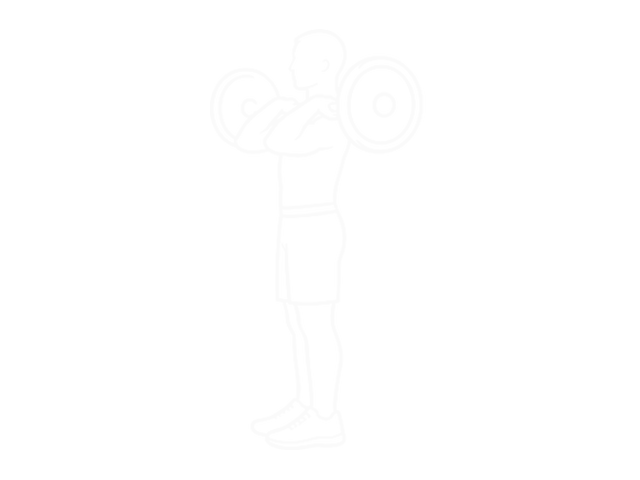 Barbell Clean-Grip Front Squat — 시작
