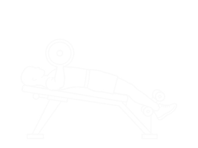 Decline Barbell Bench Press — Start