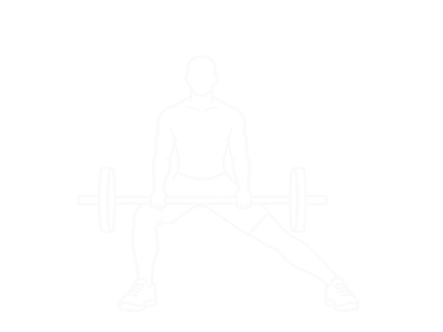 Barbell Lateral Lunge — 끝