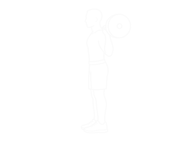 Barbell Lunge — Start