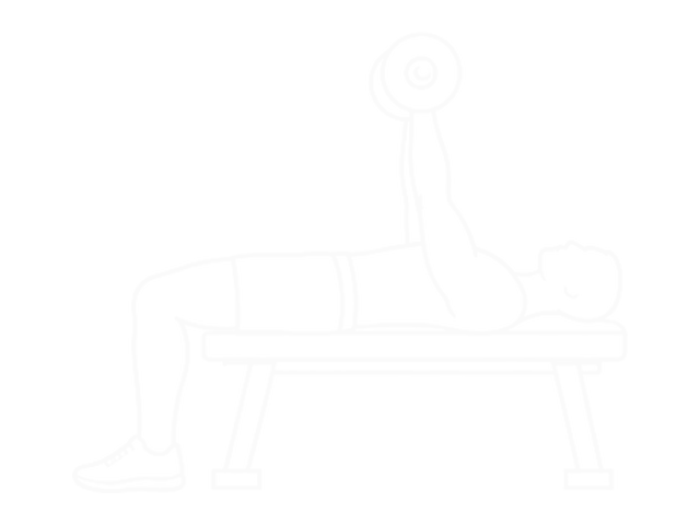 Lying Barbell Close-Grip Press — 끝