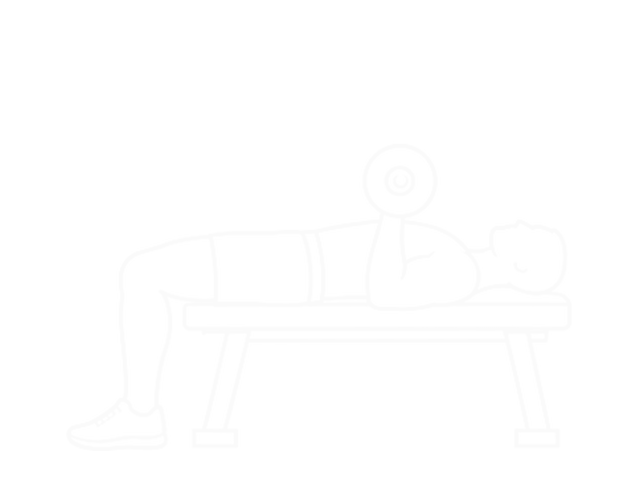 Lying Barbell Close-Grip Press — 시작