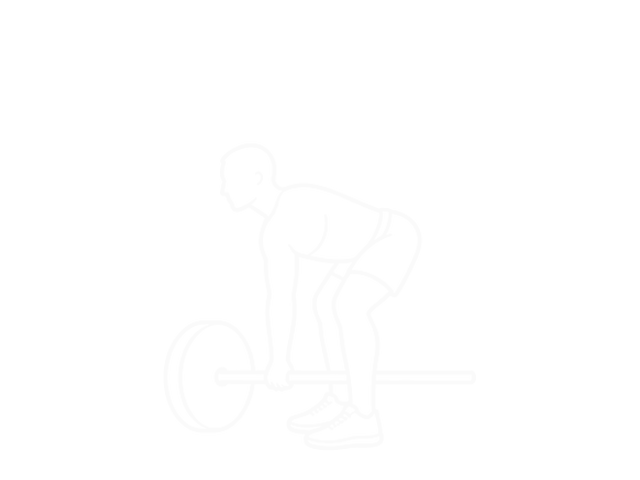 One-Arm Barbell Side Deadlift — Start
