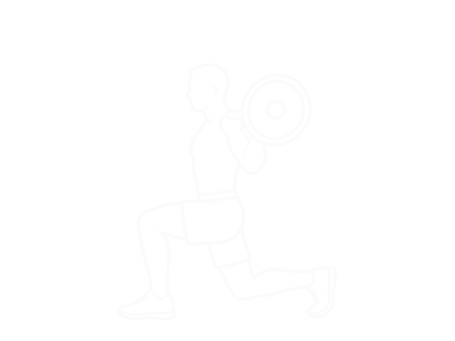 Barbell Rear Lunge (Variation 2) — End