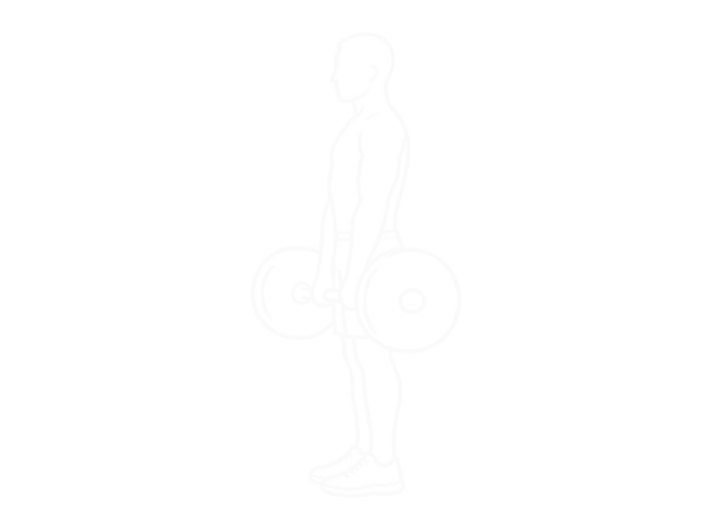 Barbell Shrug — Start