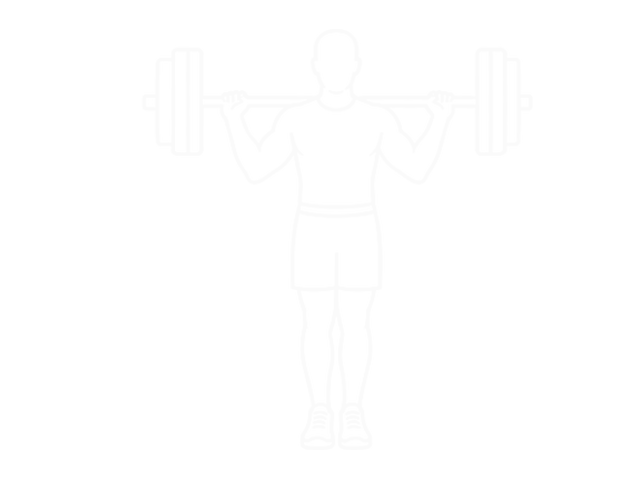 Barbell Side Squat — Start