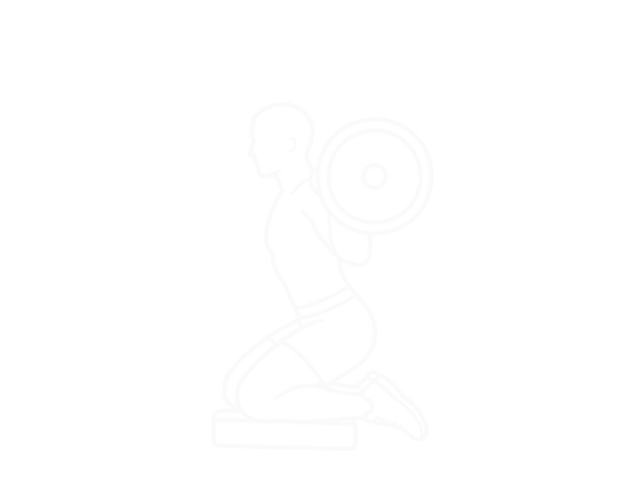 Barbell Squat (On Knees) — 끝