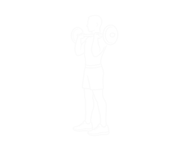 Standing Barbell Bradford Press — 시작