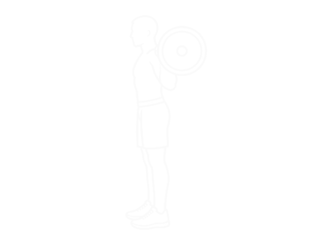 Barbell Stiff Leg Good Morning — Start