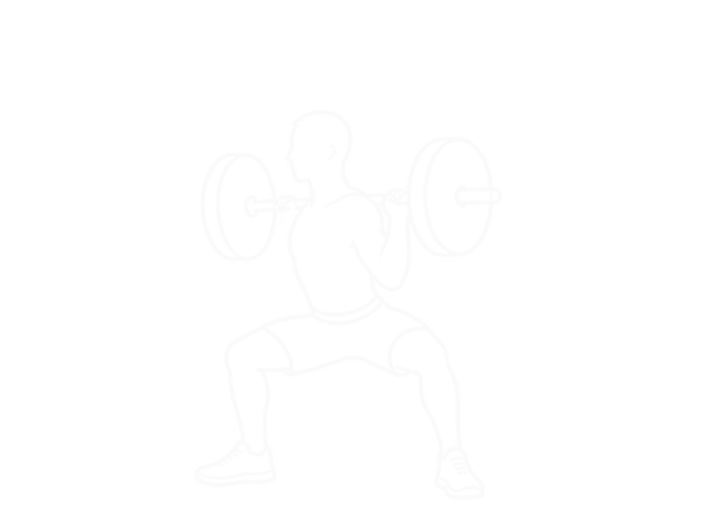 Barbell Wide Squat — End
