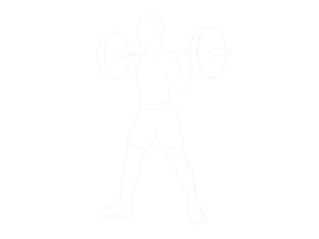 Barbell Wide Squat — Start