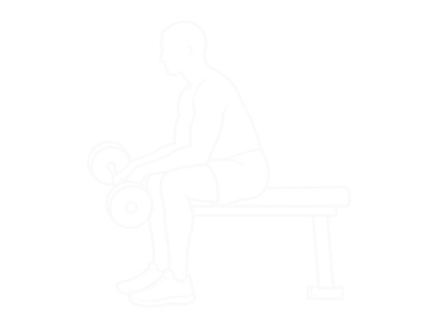 Barbell Wrist Curl — Start