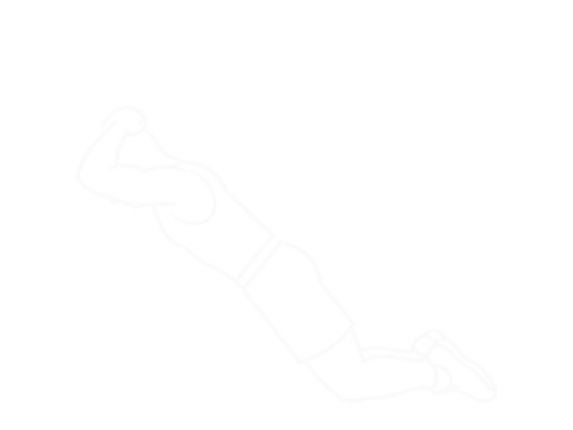 Bodyweight Kneeling Triceps Extension — End