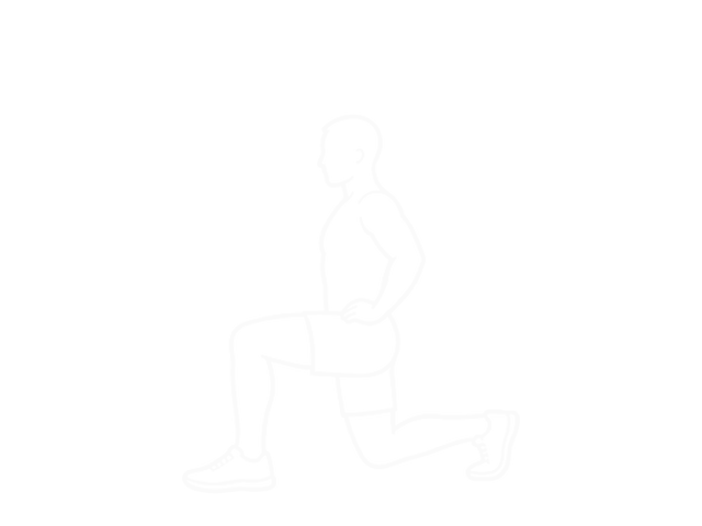 Bodyweight Walking Lunge — End
