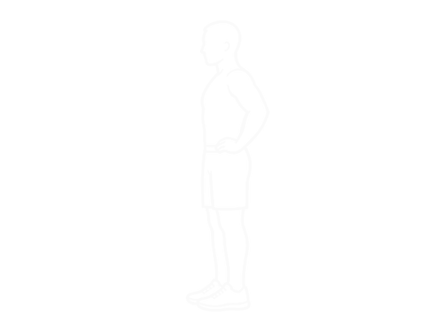 Bodyweight Walking Lunge — Start