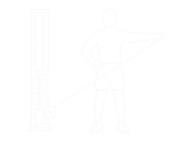 Cable Lateral Raise — 끝