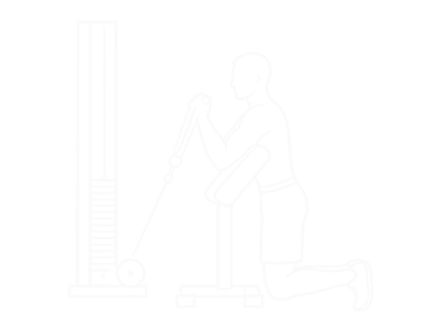 Cable Rope Hammer Preacher Curl — End