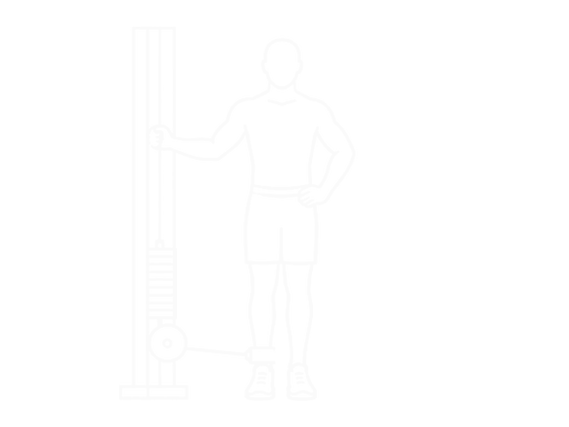 Standing Cable Hip Abduction — Start