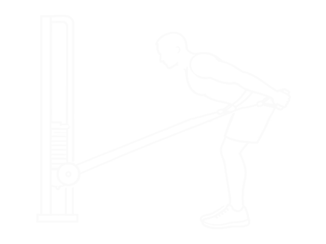 Two-Arm Cable Triceps Kickback — End