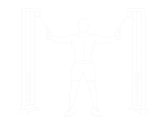 Cable Upper Chest Crossovers — 시작