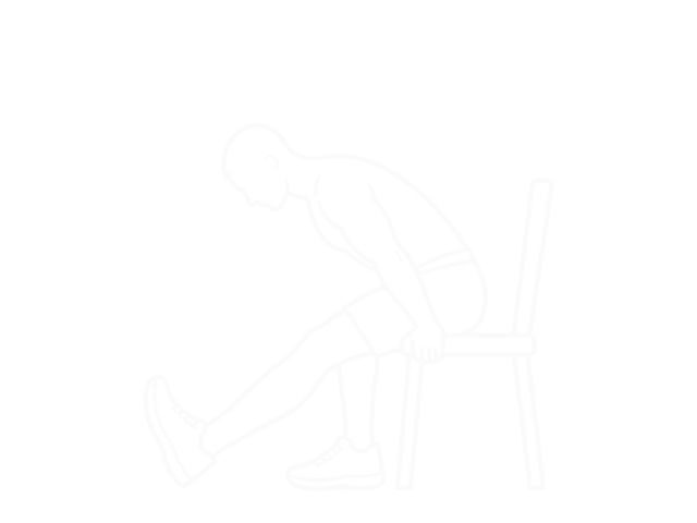 Chair Leg Extended Stretch — 끝