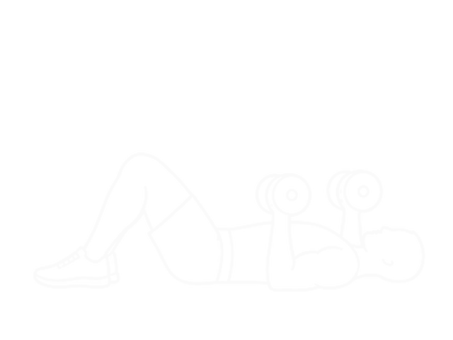 Dumbbell Floor Press — Start