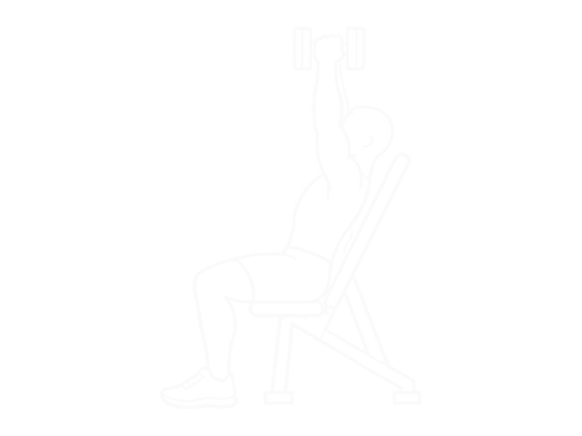 Incline Dumbbell Hammer Press — End