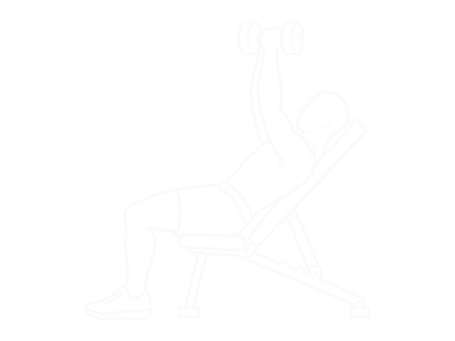 Incline Dumbbell Palm-in Press — 끝