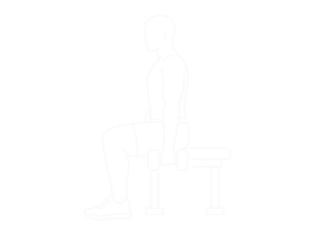 Seated One-Arm Dumbbell Hammer Curl — 시작