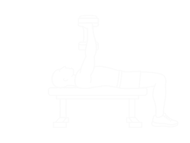 Dumbbell Straight Arm Pullover — 끝