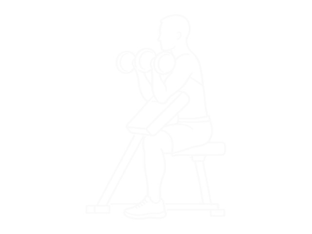 Dumbbell Zottman Preacher Curl — 끝