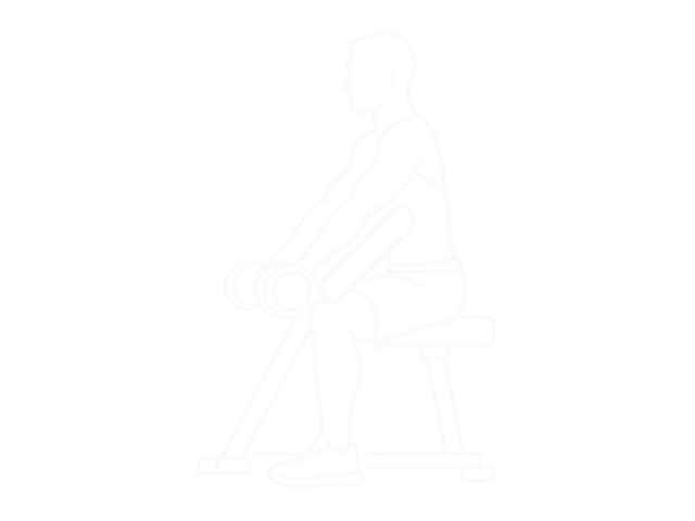 Dumbbell Zottman Preacher Curl — 시작