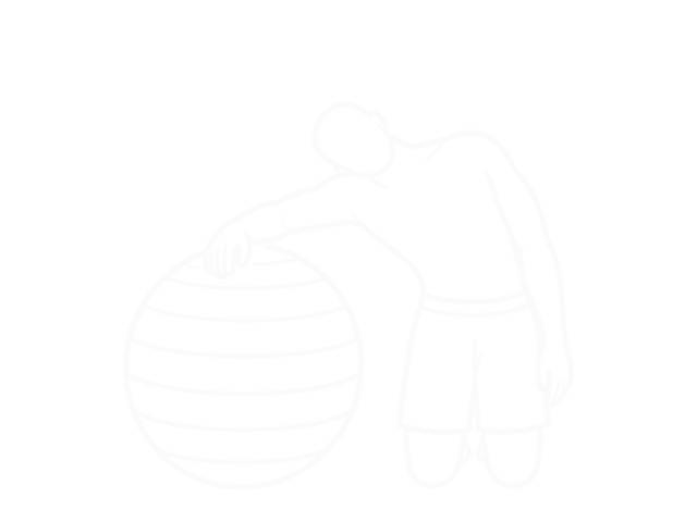 Exercise Ball Lying Side Lat Stretch — End