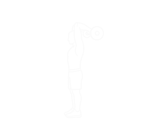 Standing EZ Bar French Press — End