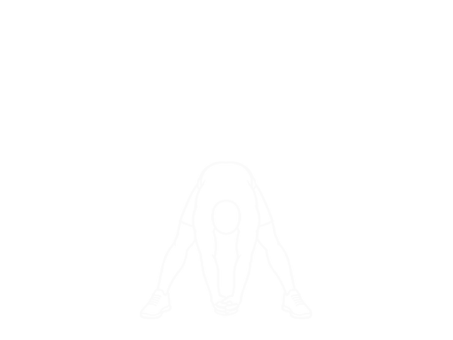 Hands Clasped Circular Toe Touch — 끝