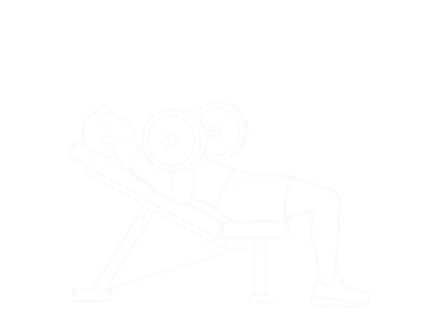 Incline Barbell Bench Press — End